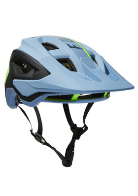 Cyklistická helma Fox Speedframe Pro Blocked, Ce Dusty Blue